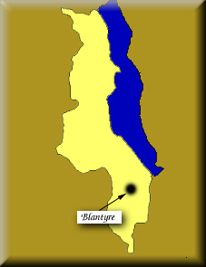 map of Nyasaland