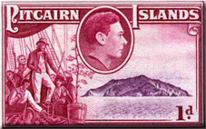 stamp of Pitcairn