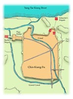 Chin Kiang Fu in Opium War