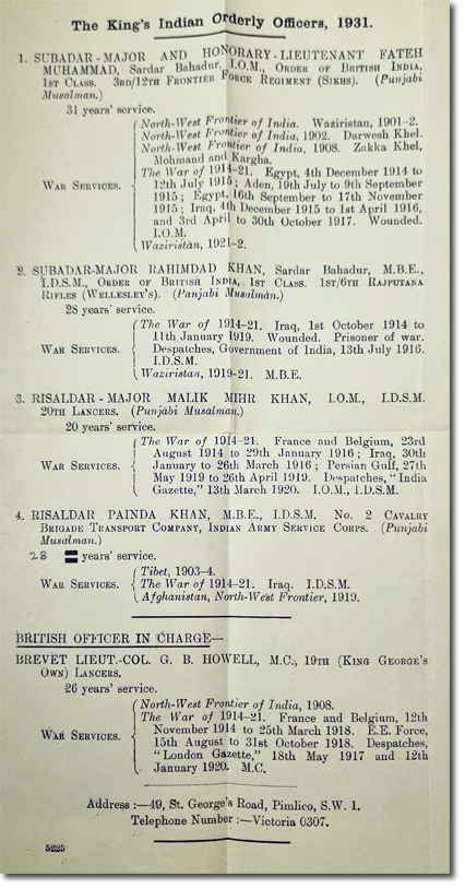 Captain Rahimdad Khan
