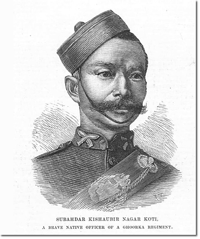 Subadar Kishan Bir Nagarkoti IOM