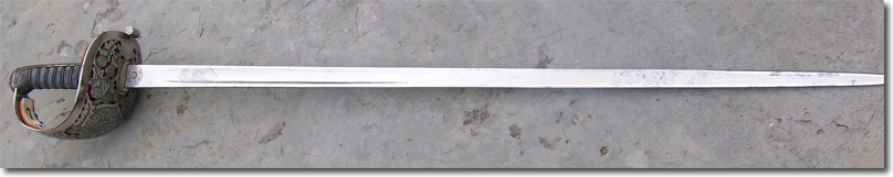 Major Claude Miller-Wallnutt's Sword