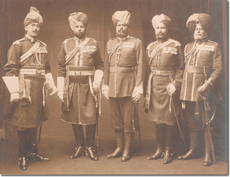 The King’s Indian Orderly Officers 1909