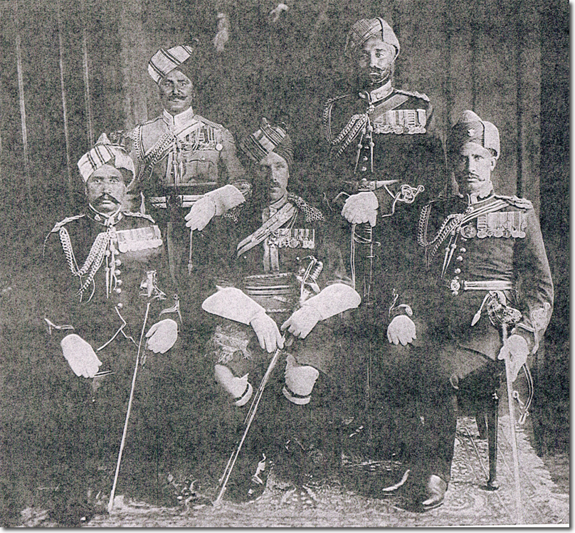 The King’s Indian Orderly Officers 1935