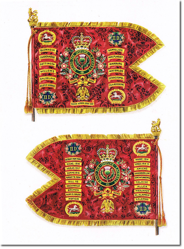 Royal Scots Greys Guidon 1956