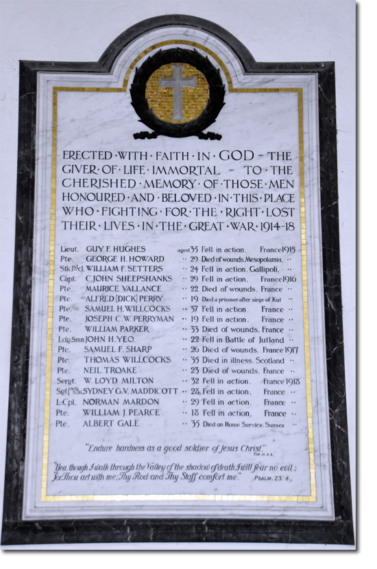 Chudleigh Knighton War Memorial