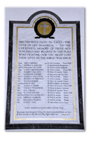 St Paul's Church, War Memorial