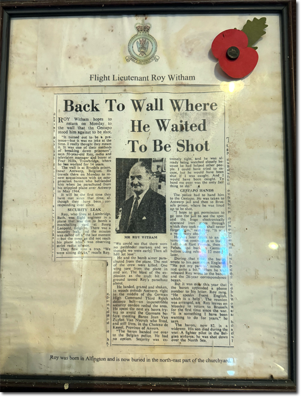 Flight Lieutenant Roy Witham