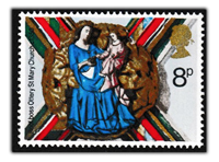 Nativity Stamp from St Mary's Church