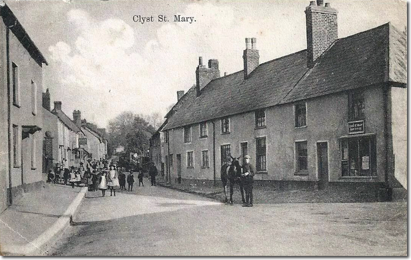 Postcard of Clyst St. Mary