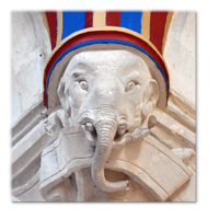 Elephant in St Mary's Church