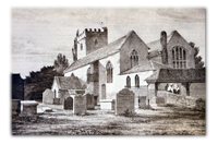 Heavitree Church, 1842