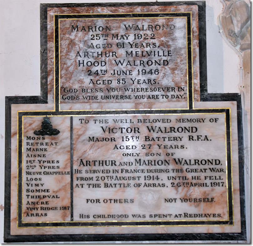 Major Victor Walrond
