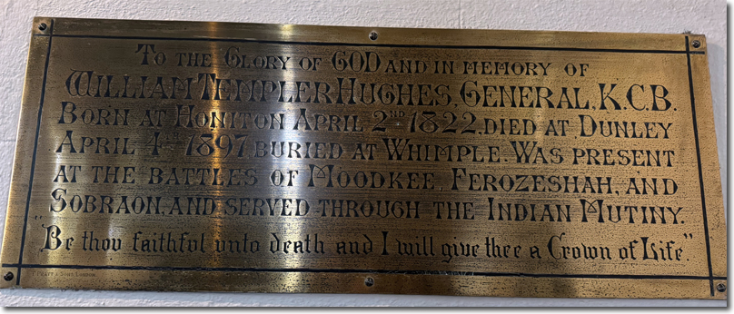 General Sir William Templer Hughes