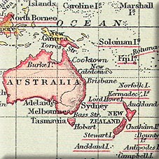 British Empire in Pacific Maps