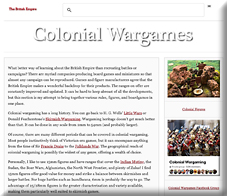 Colonial Wargames Rules