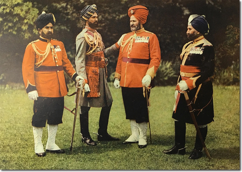 King’s Indian Orderlies in Colour 1913