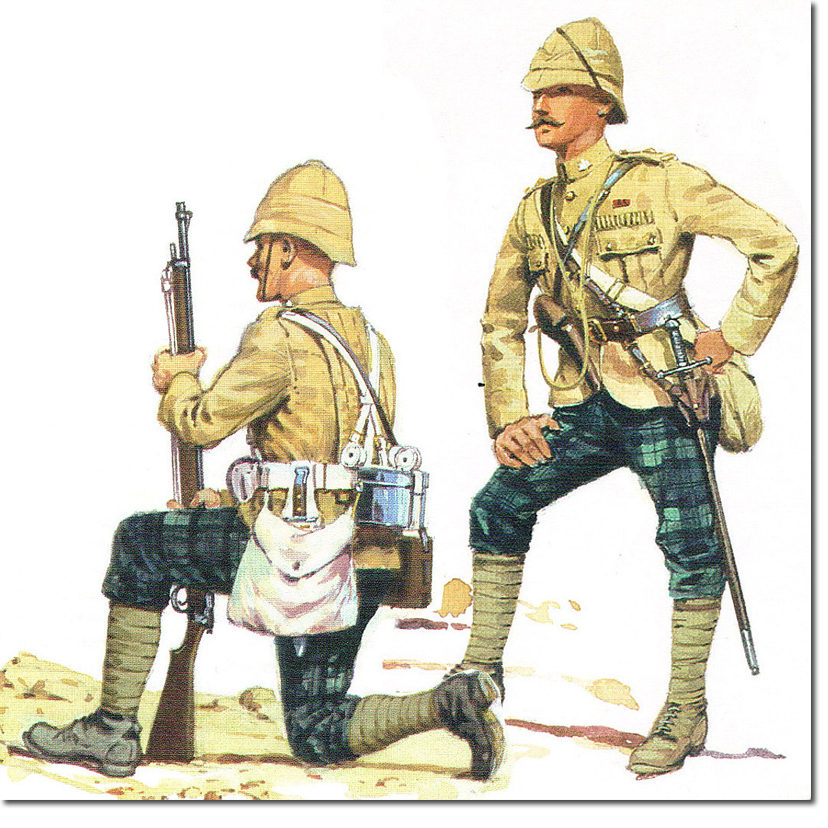 Officer & Private, Tirah 1897