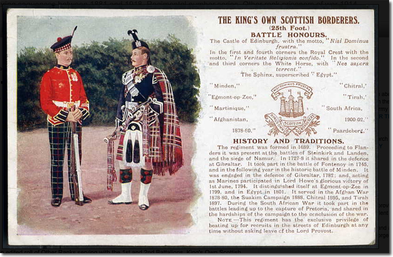 Private, Review Order 1907