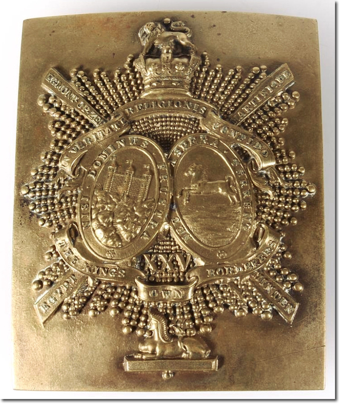 Rectangular Belt Plate c1832