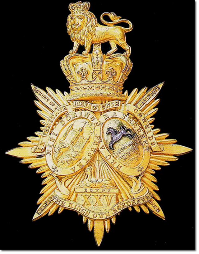 Officer’s Shako Plate 1844 - 55