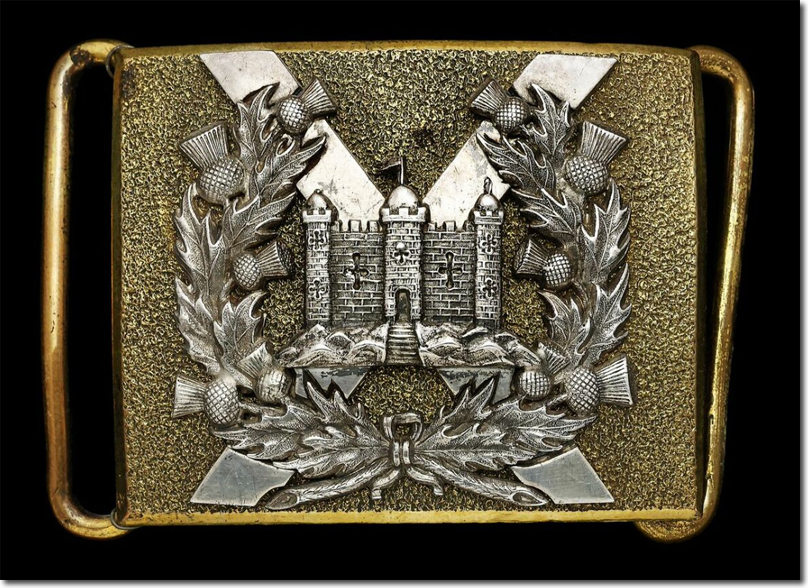 Officer’s Waist-Belt Plate  1887