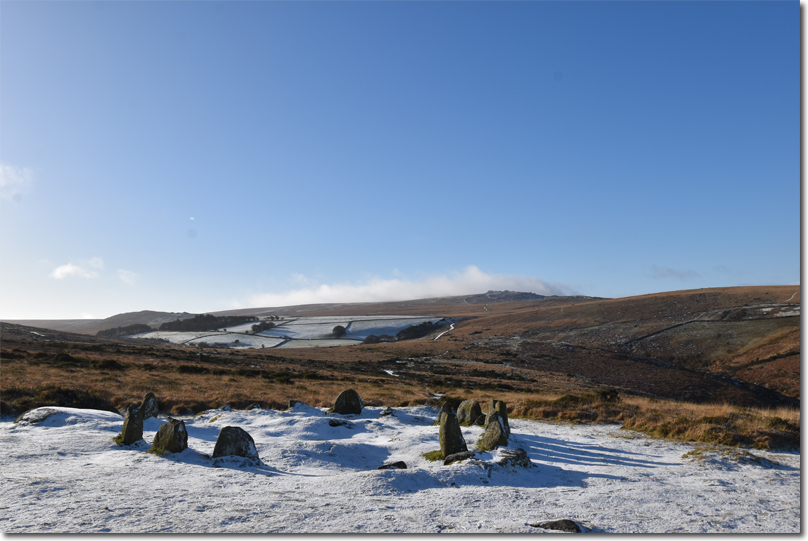 Nine Maidens Stone Circle, Belstone