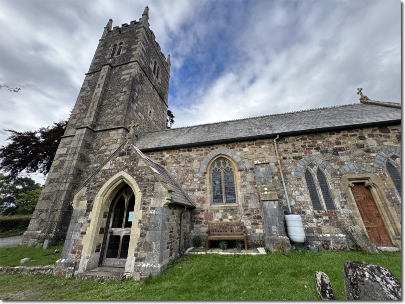 St Michael’s Church at Doddiscombsleigh