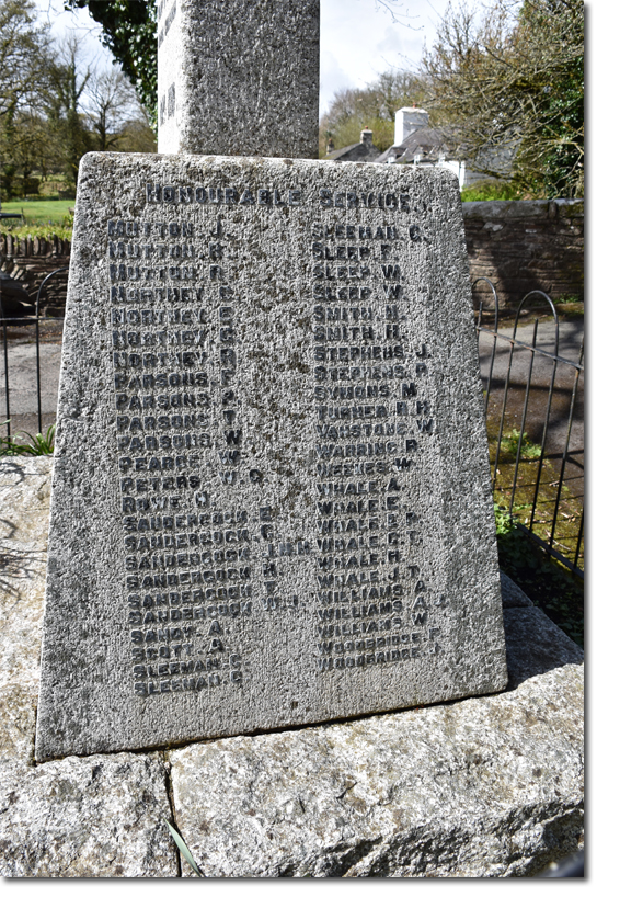 Altarnun War Memorial