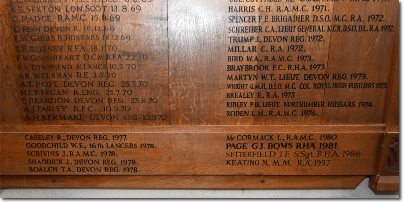 Exeter Old Contemptibles Society