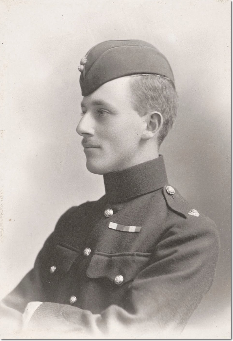 Lieutenant R.W.M. Brine, Northumberland Fusiliers