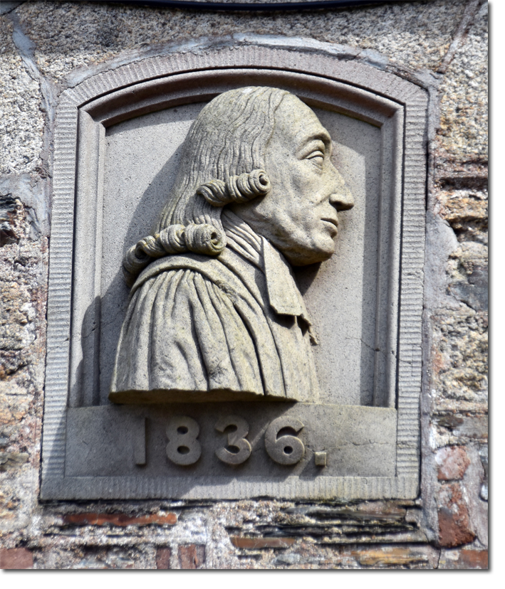 Aged sixteen years, he sculpted a relief portrait of John Wesley over the doorway of Altarnun Wesleyan Chapel next to his home.'