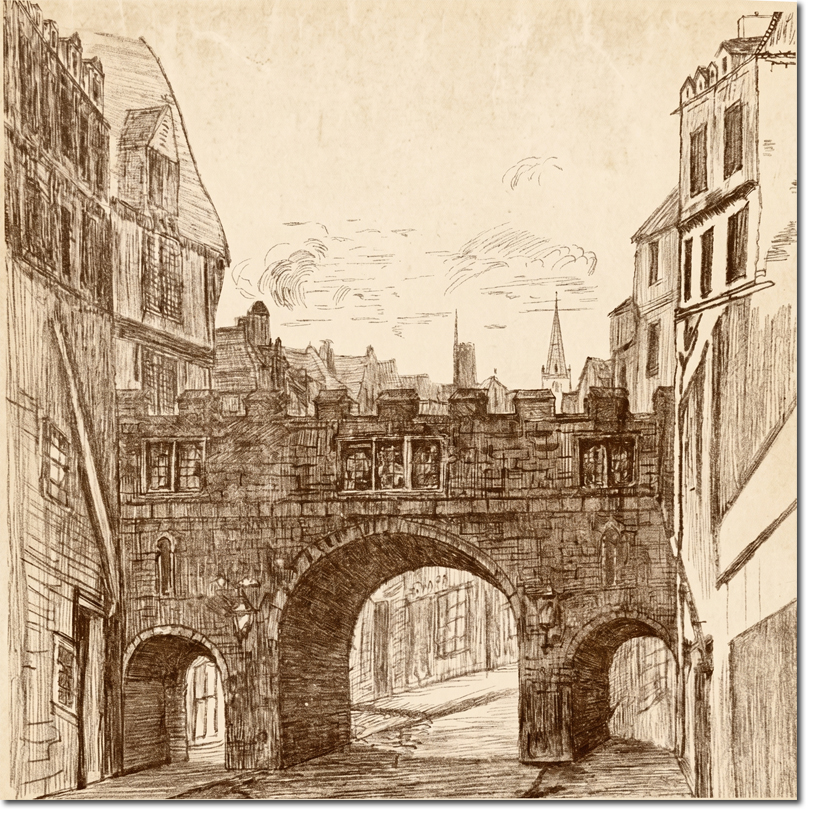 Old Town Street Gate