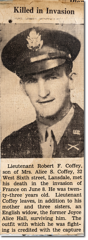 Lieutenant Robert F. Coffey